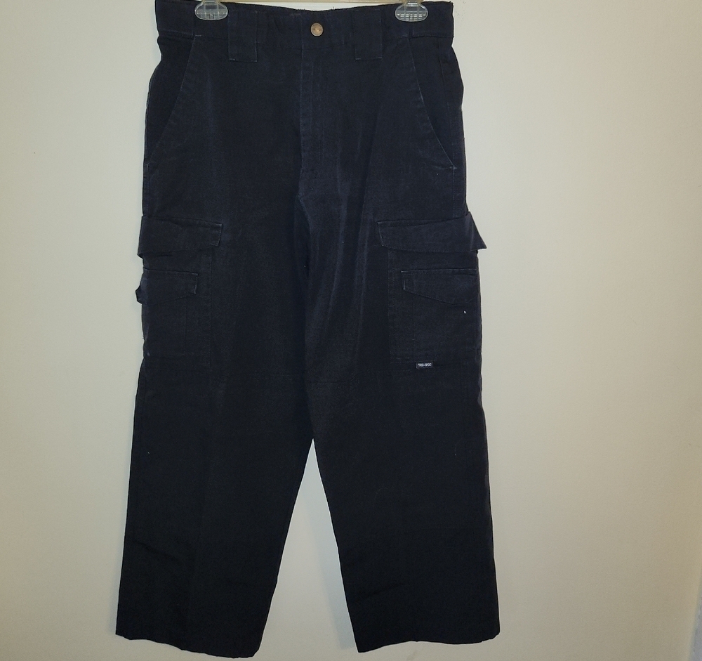 Tru spec Men's Classic Black Tactical Cargo Pants
